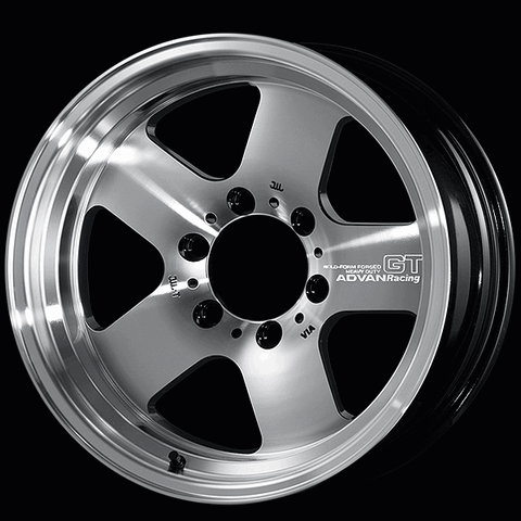 ADVAN YAQH7H-10KMDC Wheel V6515 GT Heavy duty 17X8.5 -10 6-139.7 Machining & diamond cut Photo-0