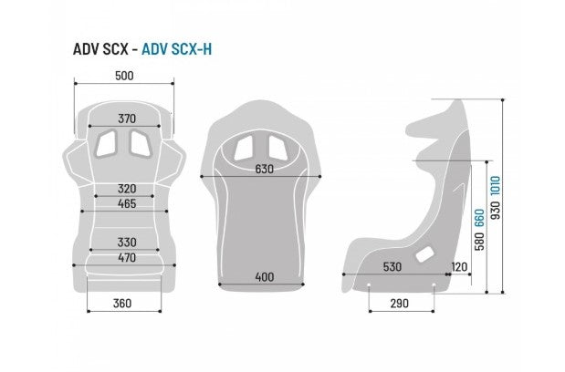 SPARCO 00804ZNR Seat (FIA) ADV-SCX CARBON (7,9kg), carbon, black Photo-1