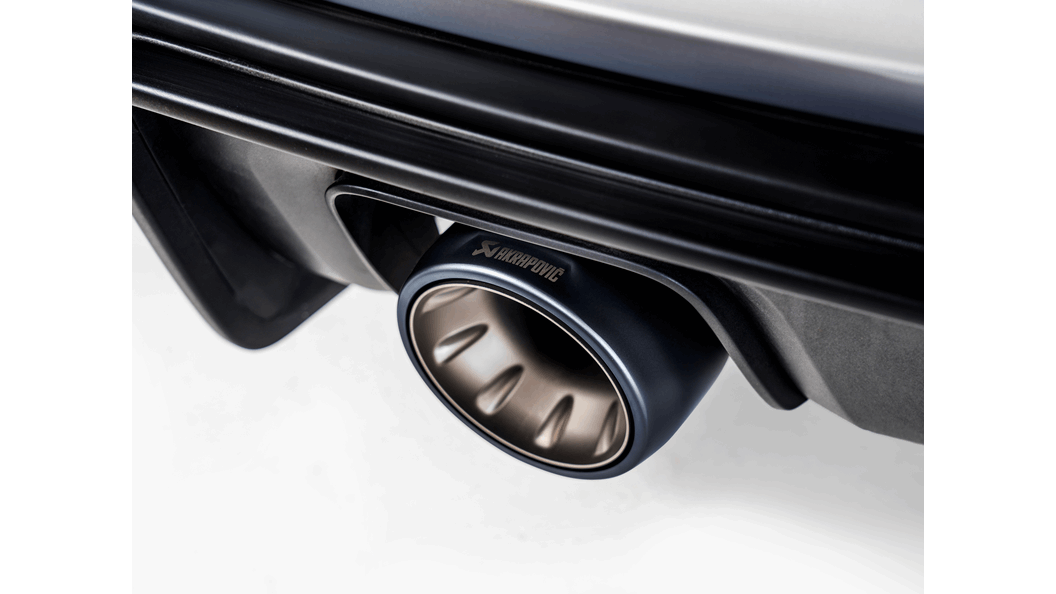 AKRAPOVIC TP-T/S/28 Tail Pipe Set (Titanium) Black for PORSCHE 718 Cayman GTS 4.0 / Boxster GTS 4.0 2020-2024 Photo-3
