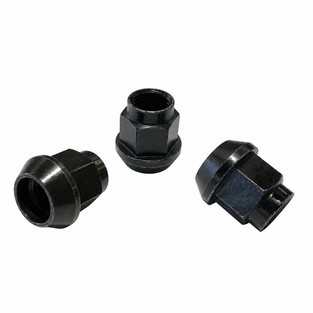 A.I.TECH AIT-DADO-6BLK Nut 14x1,5 Black for VW / AUDI / PORSCHE / BMW Mini 2006+ Photo-0