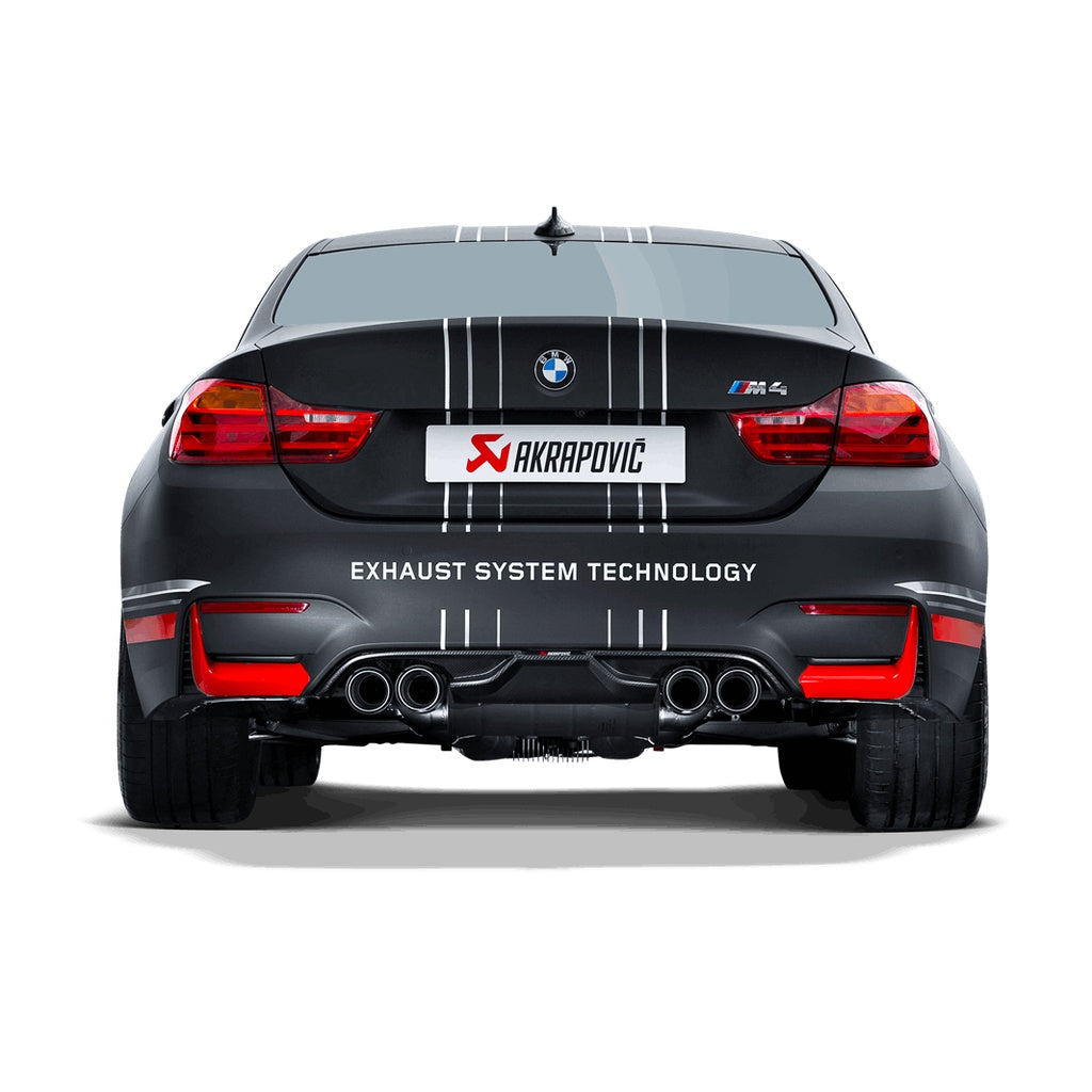 AKRAPOVIC DI-BM/CA/1 Rear Diffuser (Carbon) for BMW M3 (F80) / M4 (F82 / F83) 2014-2019 Photo-2