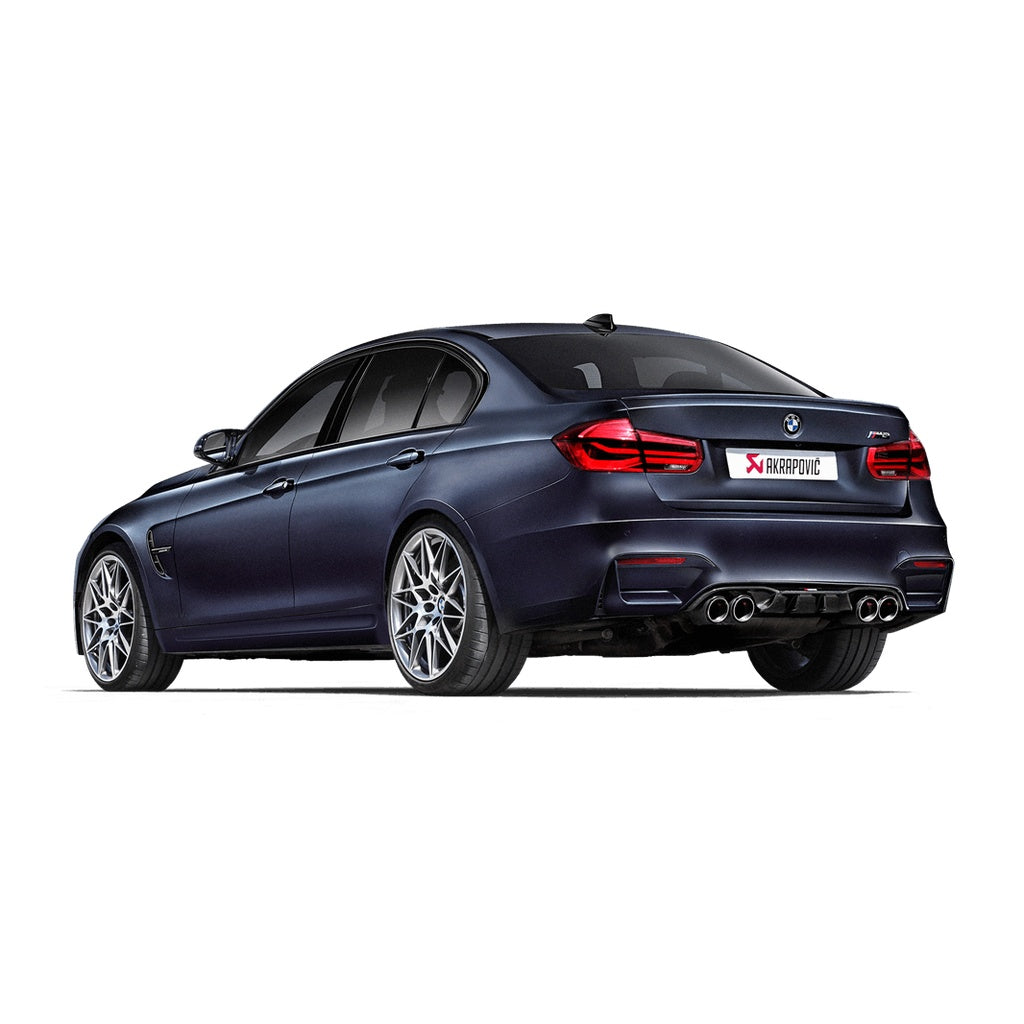 AKRAPOVIC DI-BM/CA/4/G Rear Diffuser (Carbon, Gloss) for BMW M3 (F80) / M4 (F82 / F83) 2014-2019 Photo-3
