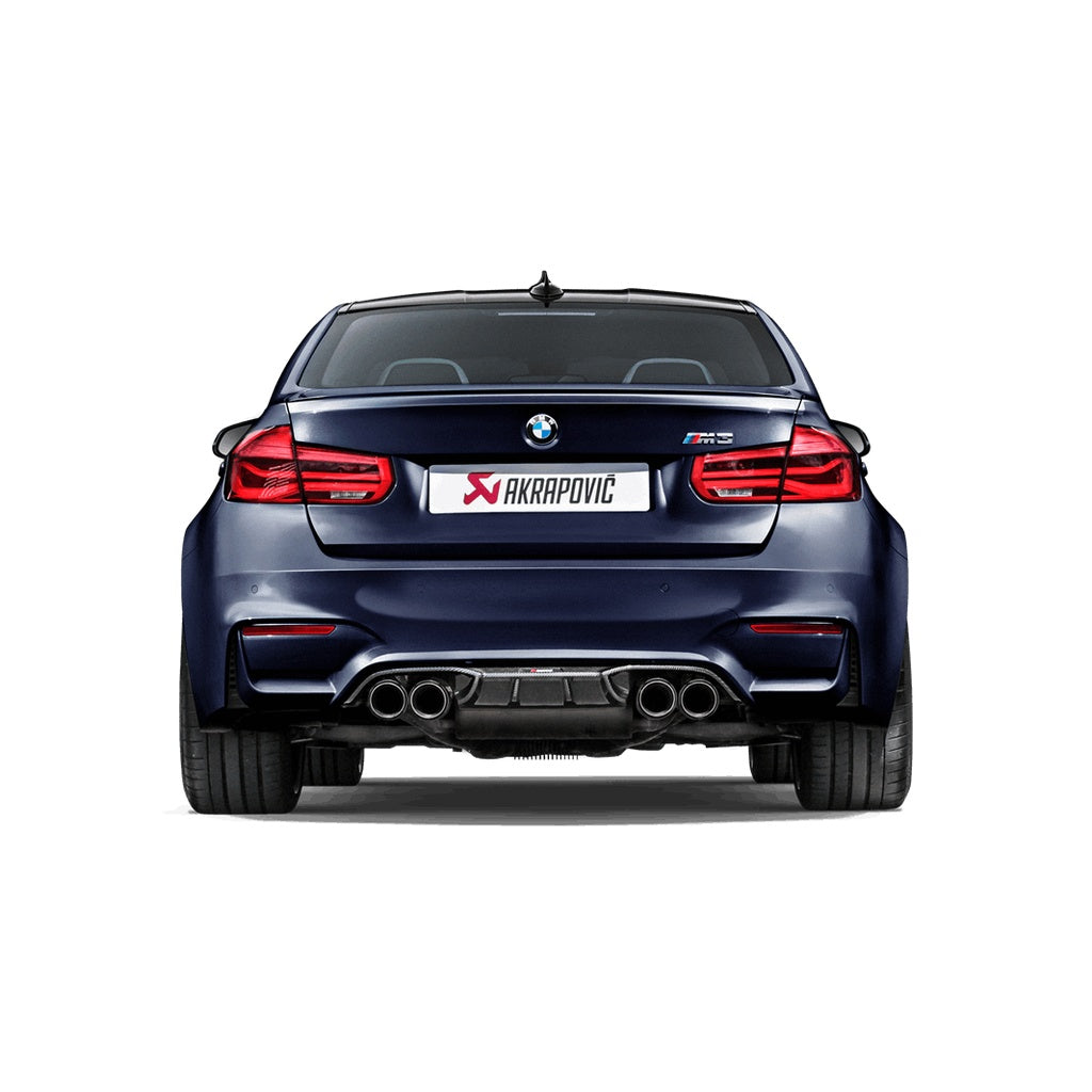 AKRAPOVIC DI-BM/CA/4/G Rear Diffuser (Carbon / High Gloss) for BMW M3 (F80) / M4 (F82 / F83) Photo-3