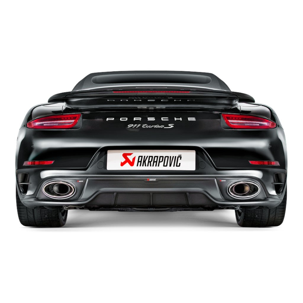 AKRAPOVIC DI-PO/CA/2 Rear Diffuser (Carbon) for PORSCHE 911 Turbo / Turbo S (991) ABE Type Approval Photo-5