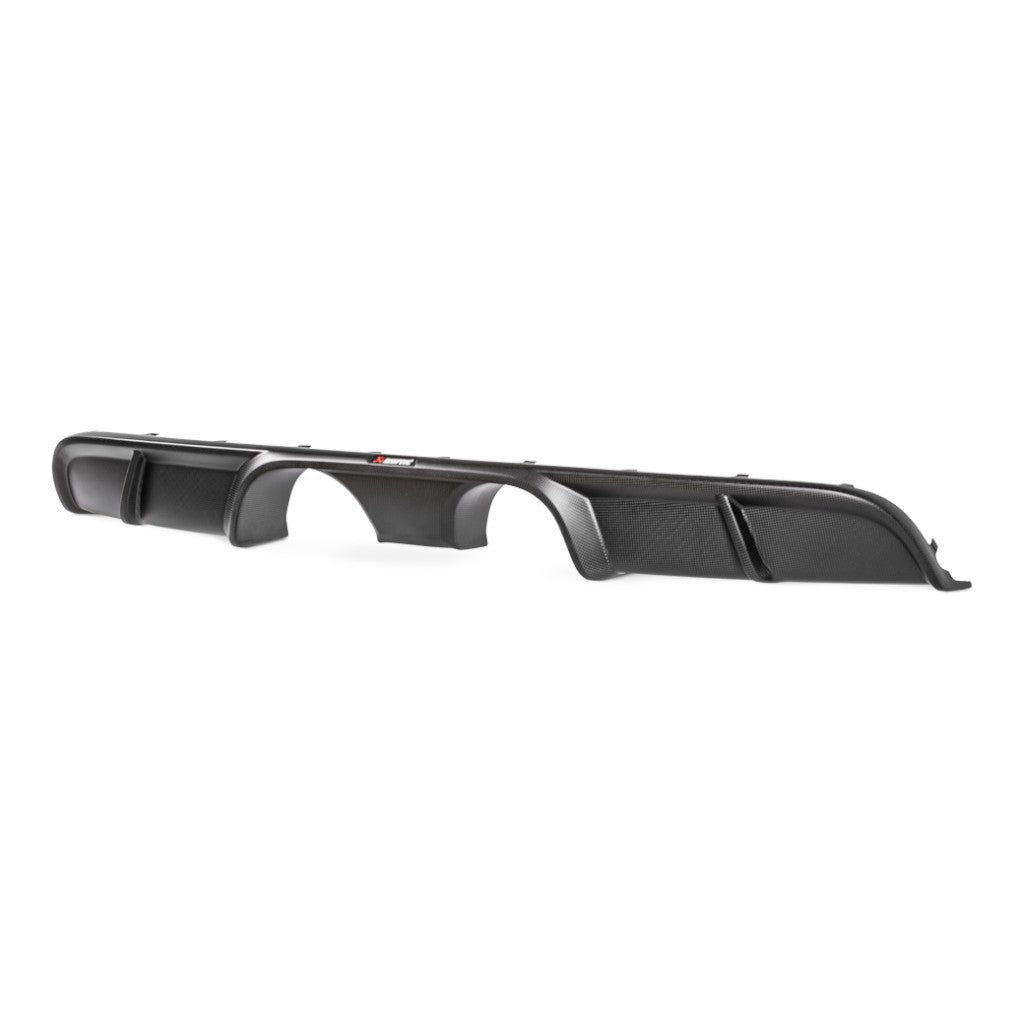 AKRAPOVIC DI-PO/CA/3 Rear Diffuser (Carbon / Matte) for PORSCHE 911 Carrera / S / 4 / 4S (991.2) ABE Type Approval Photo-0