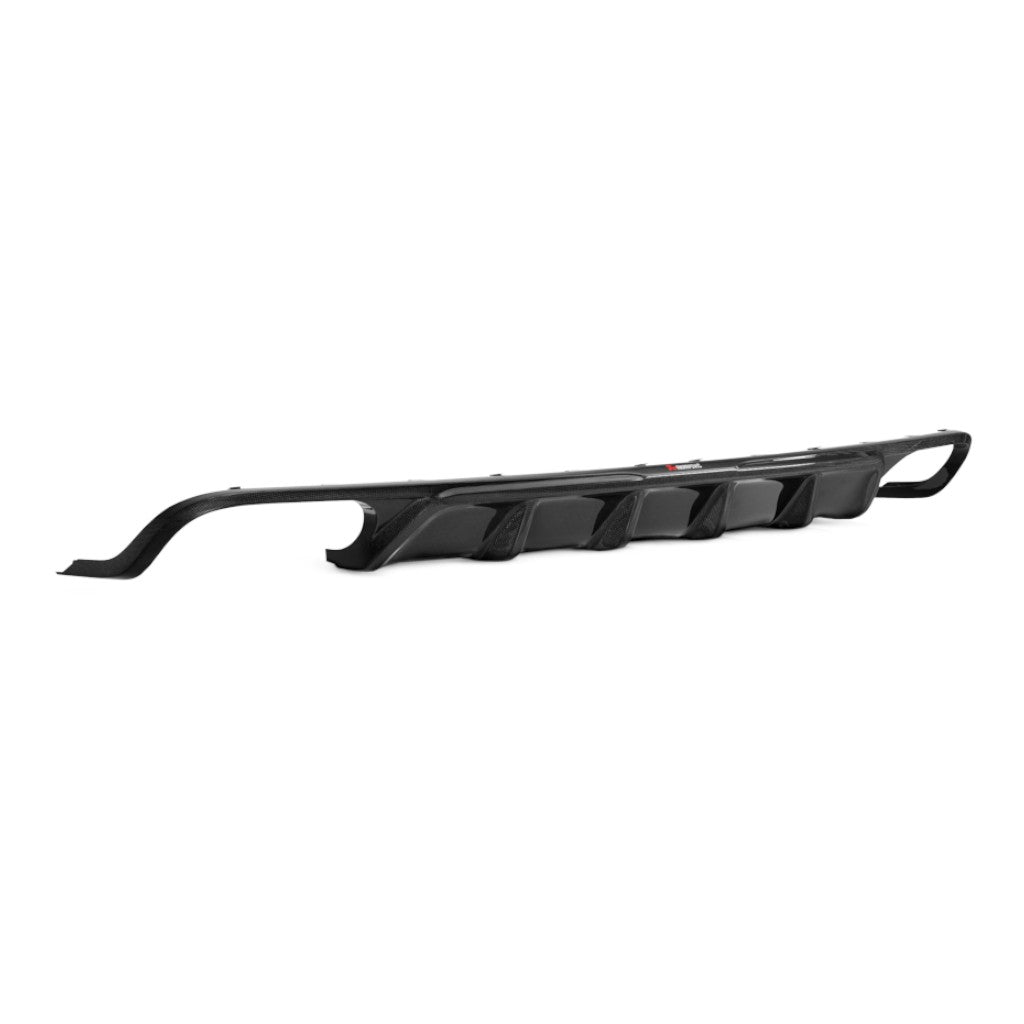 AKRAPOVIC DI-PO/CA/5/G Rear Diffuser (Carbon / High Gloss) for PORSCHE Macan GTS / Macan S / Macan Turbo (95B) ABE Type Approval Photo-0