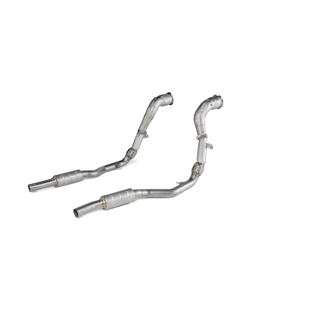 AKRAPOVIC DP/L-AU/SS/2 Downpipe / Link Pipe Set (SS) for AUDI RS Q8 (4M) 2020- Photo-0