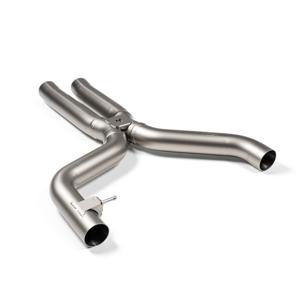 AKRAPOVIC E-BM/T/14 Evolution Link Pipe Set (Titanium) Short for BMW M2 (G87) / M3 (G80/G81) / M4 (G82/G83) 2021-2024 Photo-0