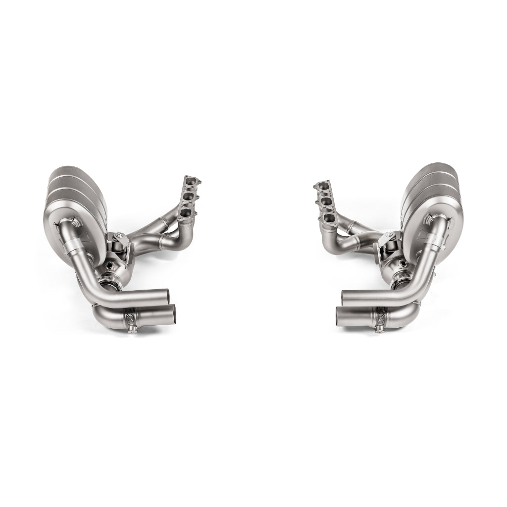 AKRAPOVIC E-PO/T/4 Evolution Header Set (Titanium) for PORSCHE 911 GT3RS (991) 2014-2017 Photo-1