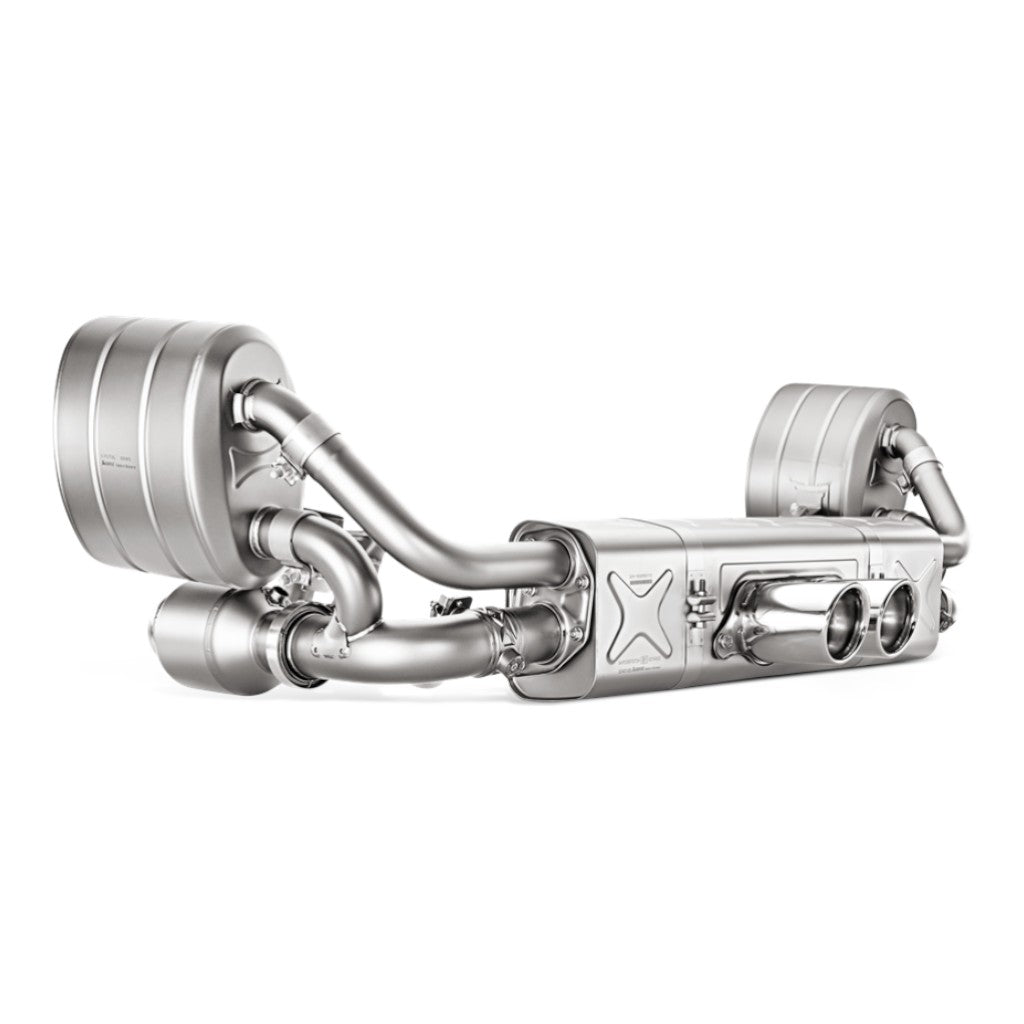 AKRAPOVIC E-PO/T/4 Header Set Evolution (Titanium) for PORSCHE 911 GT3RS / GT3 (991) Photo-1