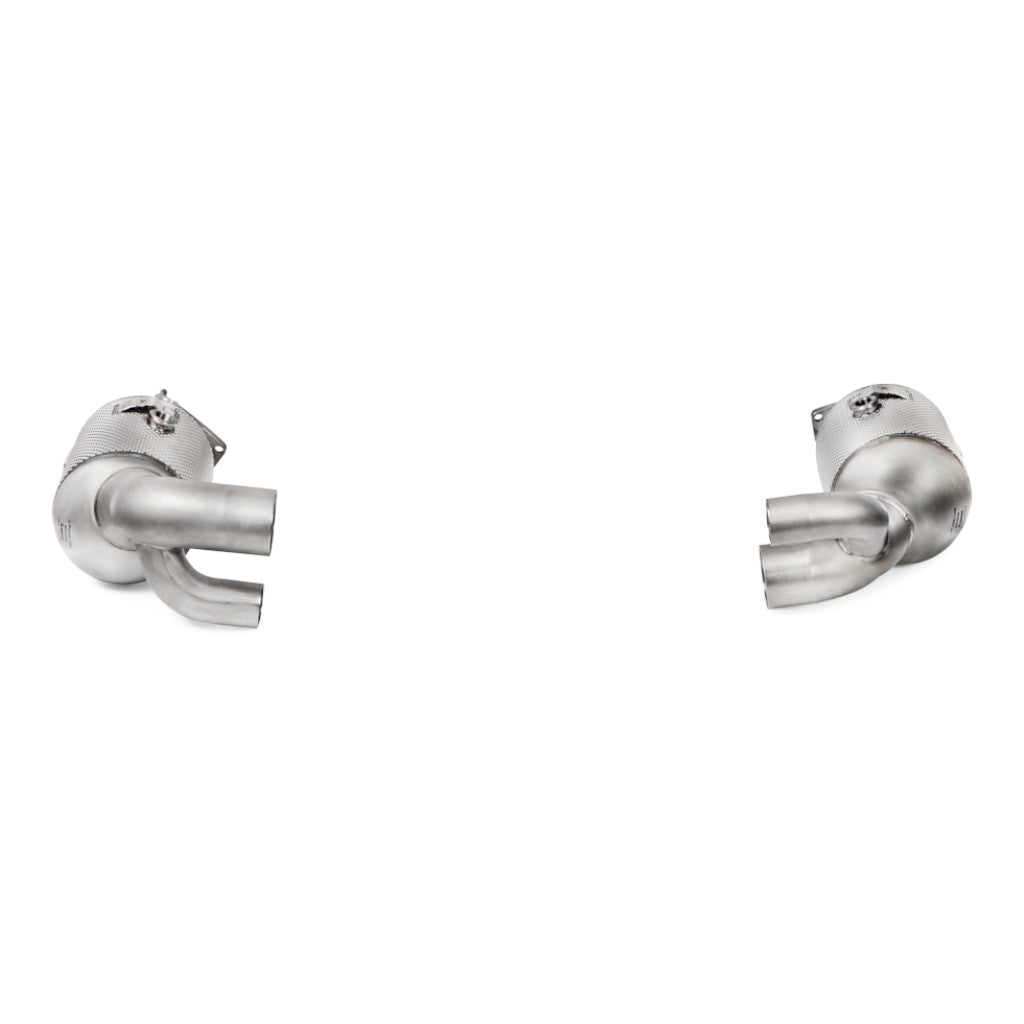 AKRAPOVIC L-PO/SS/1H Link Pipe Set w Cat (Stainless Steel) for PORSCHE 911 Carrera / S / 4 / 4S / GTS (991.2) Photo-0