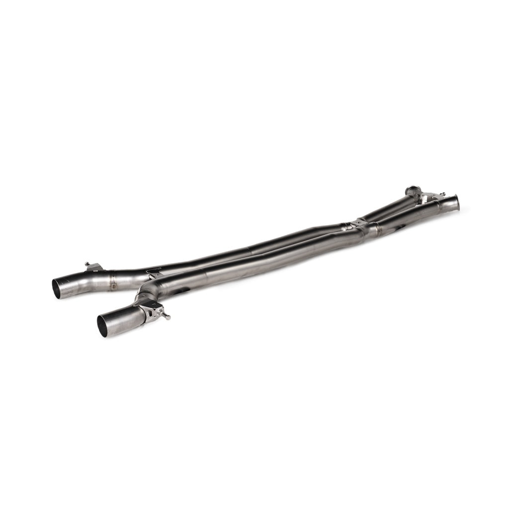 AKRAPOVIC L-PO/T/19 Link Pipe Set (Titanium) for PORSCHE Panamera 4 / 4 E-Hybrid / 4S E-Hybrid / GTS / Turbo E-Hybrid / Turbo S E-Hybrid (976) 2024- Photo-0