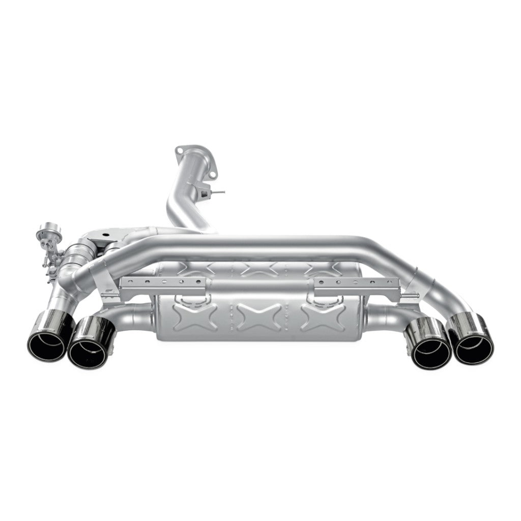 AKRAPOVIC M-BM/T/4H Muffler Slip-On Line (Titanium) for BMW 1M (E82) EC Approval Photo-1