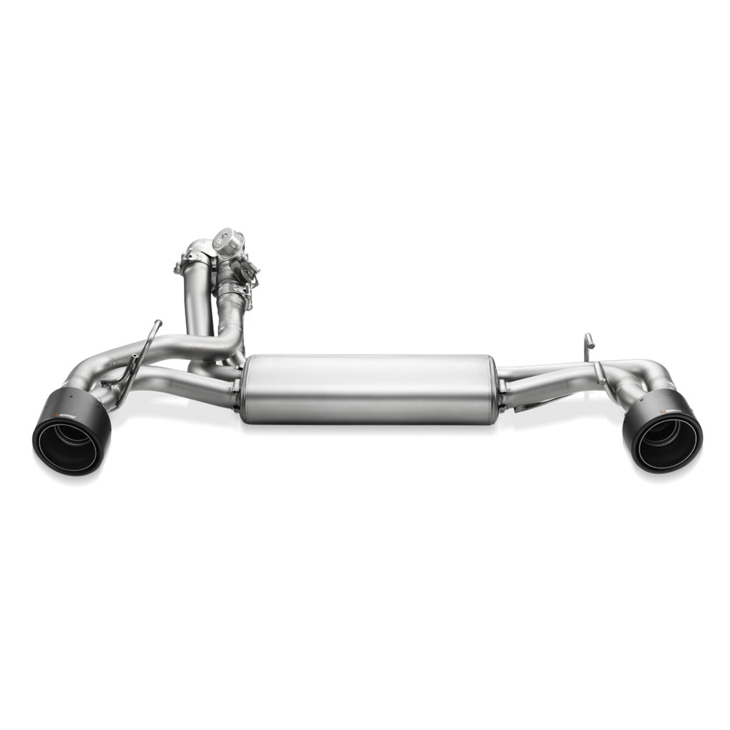 AKRAPOVIC M-FI/SS/1H Exhaust System Slip-On Line (Stainless Steel) for ABARTH 500/500C 2008-2017 EC Approval Photo-0