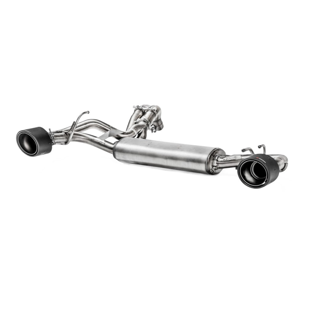 AKRAPOVIC M-FI/SS/1H/1 Exhaust System Slip-On Line (Stainless Steel) for ABARTH 595 / 595C 2012-2020 EC Approval Photo-0