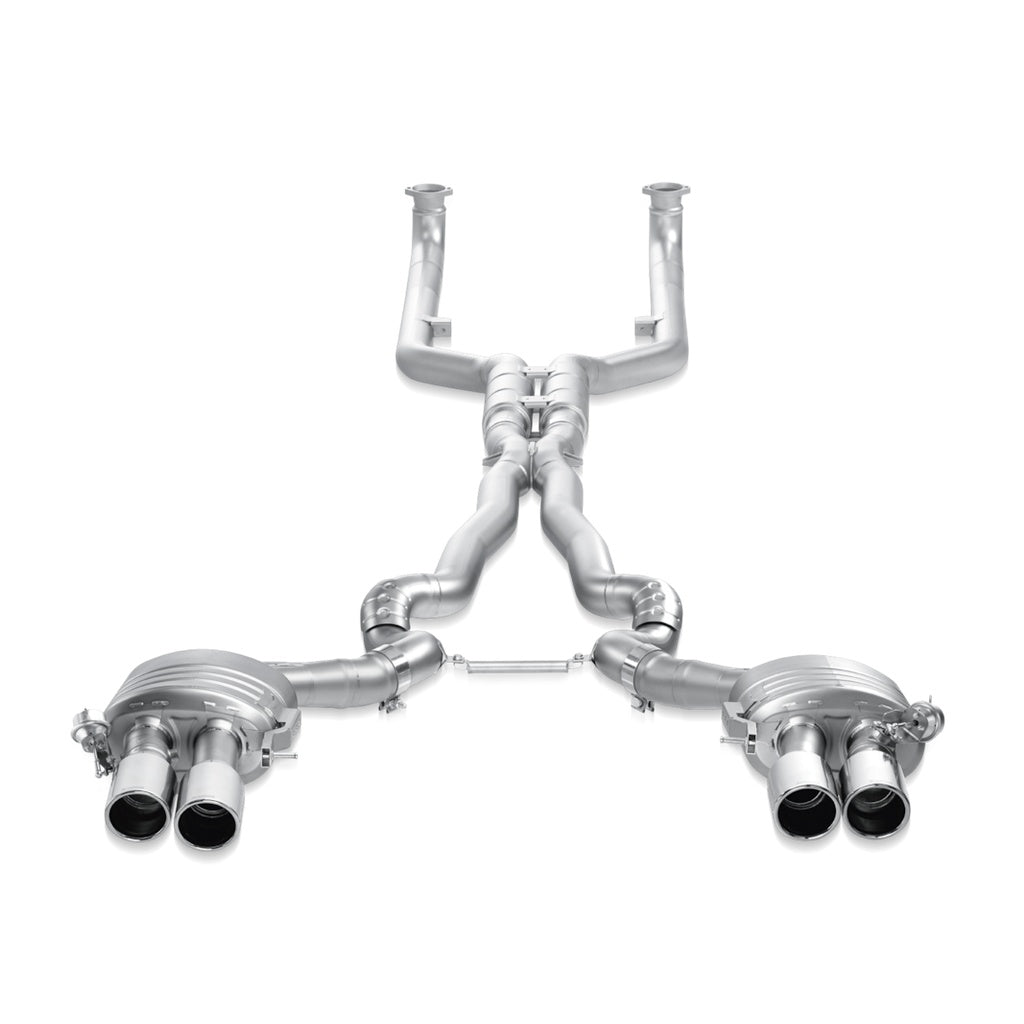 AKRAPOVIC ME-BM/T/6H Exhaust System Evolution Line (Titanium) for BMW M6 Gran Coupe (F06) 2013-2018 EC Approval Photo-1
