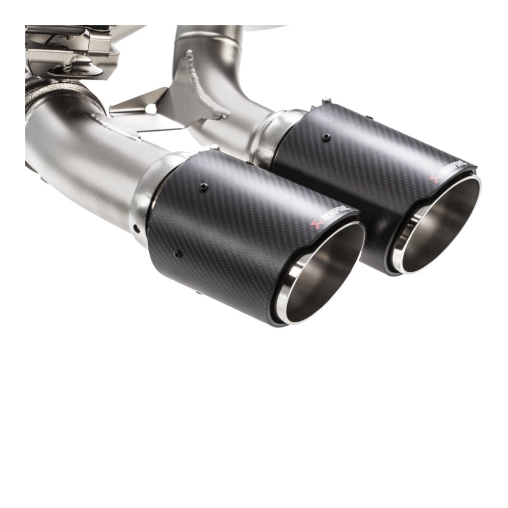 AKRAPOVIC ME-BM/T/8H Exhaust System Evolution Line (Titanium) for BMW M2 (F87) 2016-2017 ECE Type Approval Photo-2