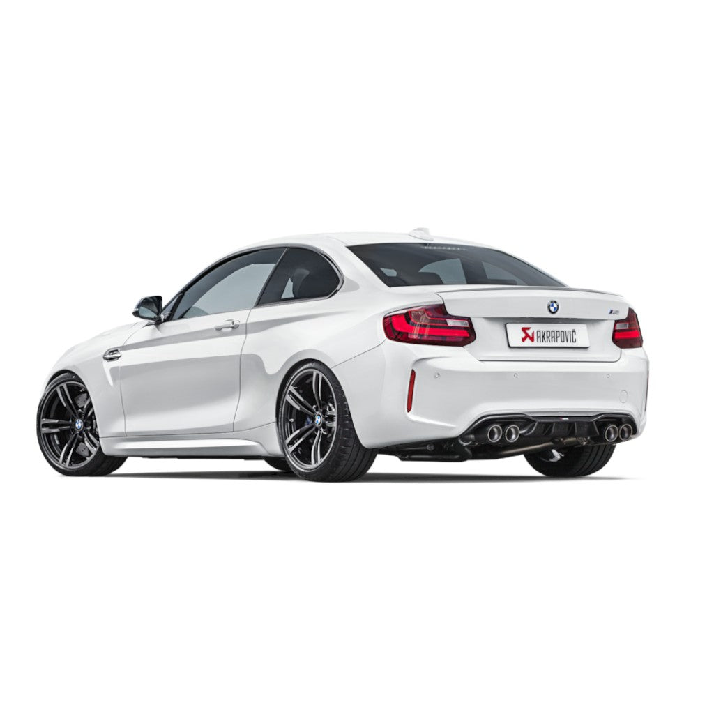 AKRAPOVIC ME-BM/T/8H Exhaust System Evolution Line (Titanium) for BMW M2 (F87) 2016-2017 ECE Type Approval Photo-4