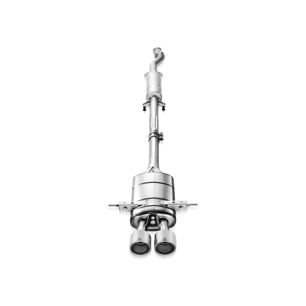 AKRAPOVIC ME-MIN/TI/1H Exhaust System Evolution Line (Stainless Steel) for MINI Cooper S (R56 / R57 / R58 / R59) / JCW (R56 / R57 / R58) EC Approval Photo-1