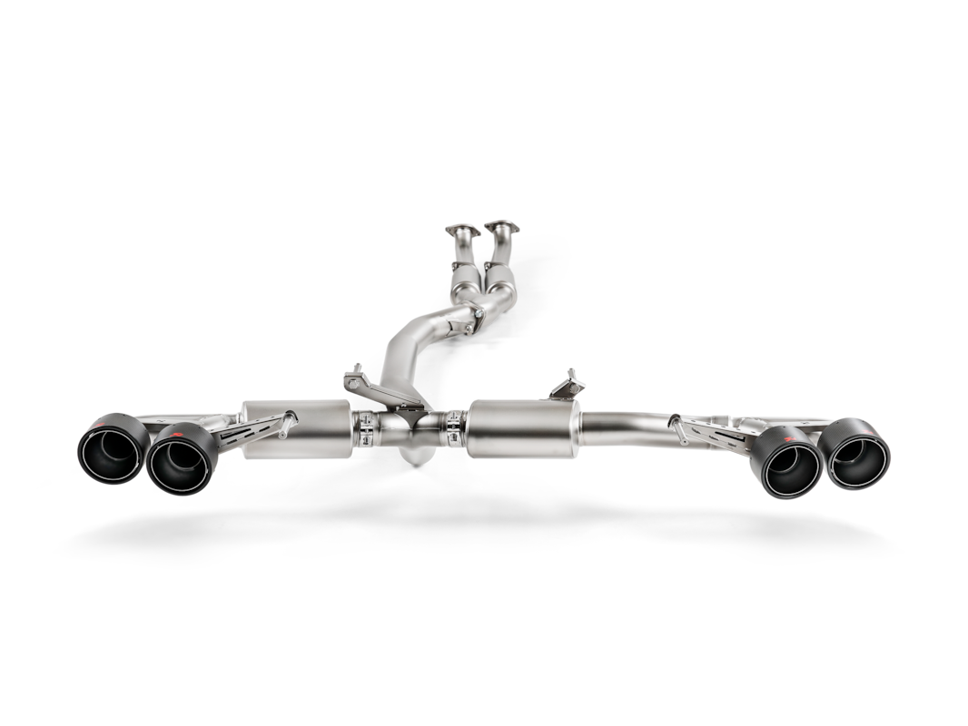 AKRAPOVIC ME-NI/T/1 Exhaust System Evolution Line (Titanium) for NISSAN GT-R (R35) Photo-0