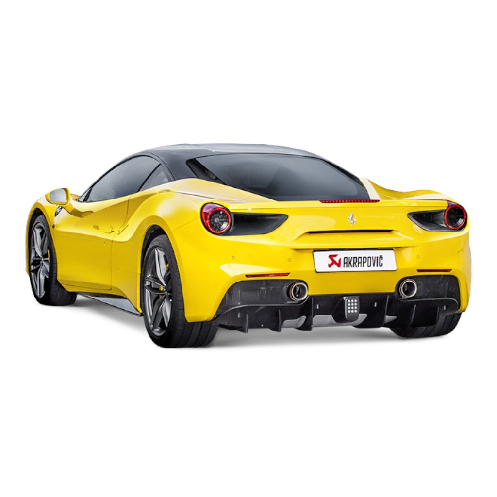 AKRAPOVIC MTP-FE488H Exhaus System Slip-On Line (Titanium) for FERRARI 488 GTB / 488 Spider 2016-2019 ECE Type Approval Photo-3
