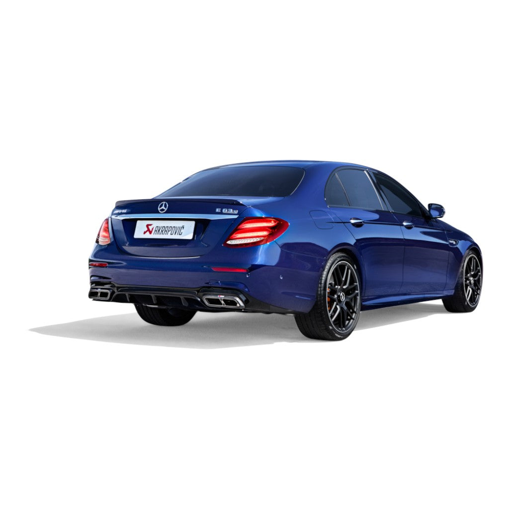 AKRAPOVIC MTP-ME/T/5H Exhaust System Evolution Line (Titanium) for MERCEDES-BENZ E63 AMG / E63S AMG (W213 / S213) 2017-2020 ECE Type Approval Photo-3