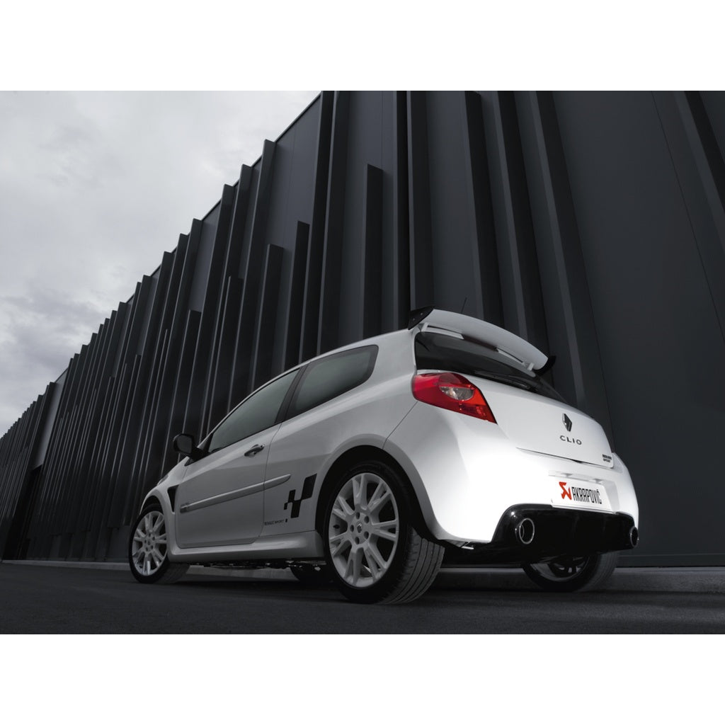 AKRAPOVIC MTP-RECL3RSH Exhaust System Slip-On Line (Stainless Steel) for RENAULT Clio III RS 200 2009-2012 EC Approval Photo-4