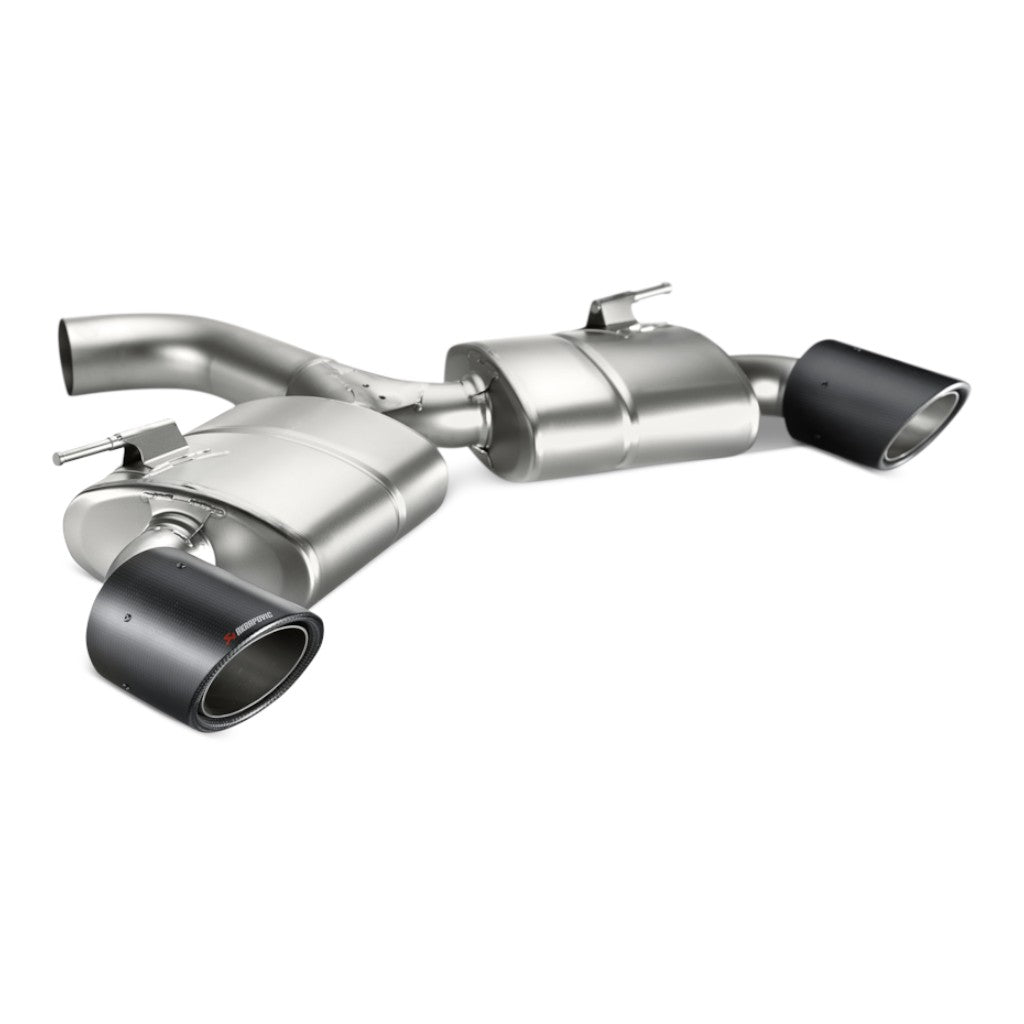 AKRAPOVIC MTP-VW/T/4H Exhaust System Slip-On Race Line (Titanium) for VW Golf GTI Performance (Mk7.5) 2017-2019 Photo-0