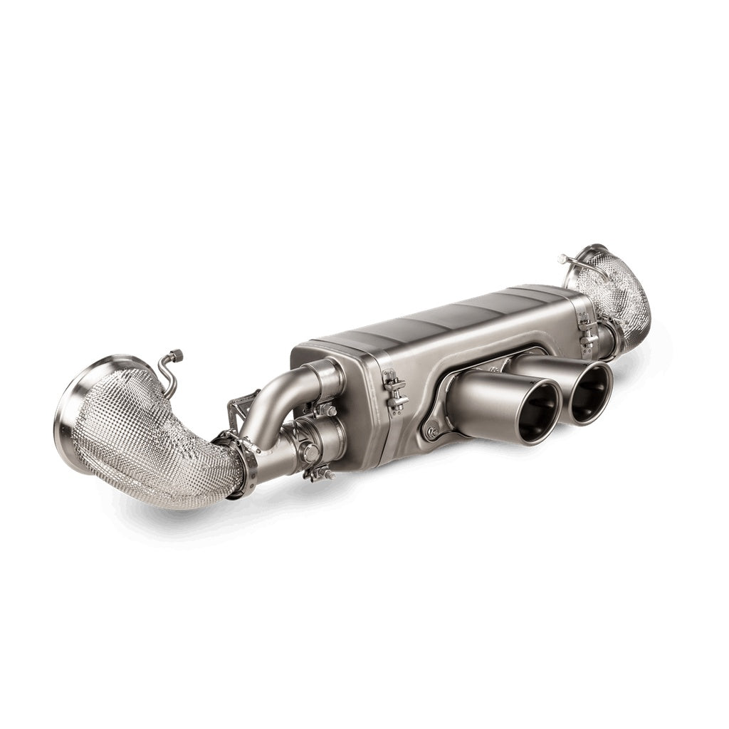 AKRAPOVIC P-CP034 Adapter Set Slip-On Race Line (Stainless Steel) for PORSCHE 911 GT3RS (992) / GT3 (992 / 992.2) Photo-1