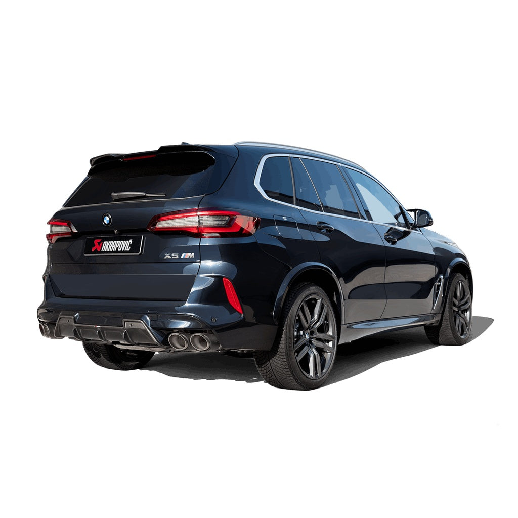 AKRAPOVIC S-BM/T/16H Exhaust System Slip-On Line (Titanium) for BMW X5M (F95) / X6M (F96) 2019-2023 Photo-2