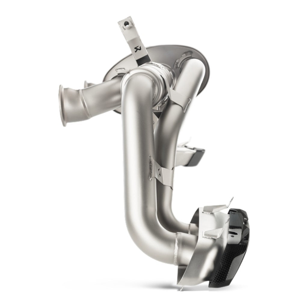 AKRAPOVIC S-AUR8SO3-T Exhaust System Slip-On Line (Titanium) for AUDI R8 5.2 FSI Coupe / Spyder 2016-2018 Photo-2