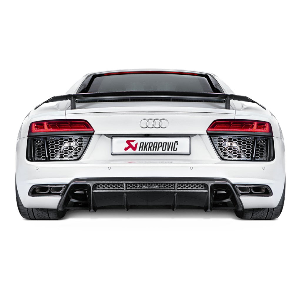 AKRAPOVIC S-AUR8SO3-T Exhaust System Slip-On Line (Titanium) for AUDI R8 5.2 FSI Coupe / Spyder 2016-2018 Photo-3