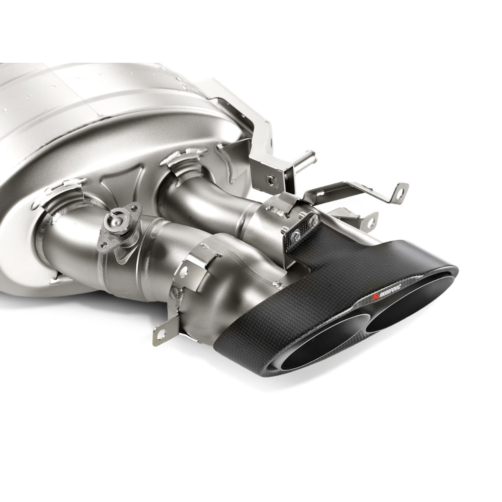 AKRAPOVIC S-AU/TI/3H Exhaust System Evolution Line (Titanium) for AUDI RS6 Avant (C7) 2014-2018 ECE Type Approval Photo-2
