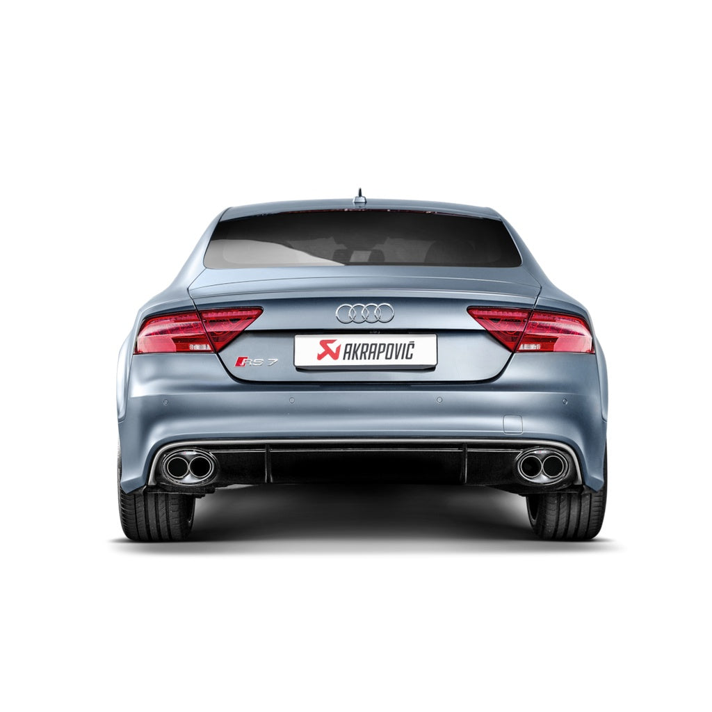 AKRAPOVIC S-AU/TI/4H Exhaust System Evolution Line (Titanium) for AUDI RS7 Sportback (C7) 2014-2018 ECE Type Approval Photo-4