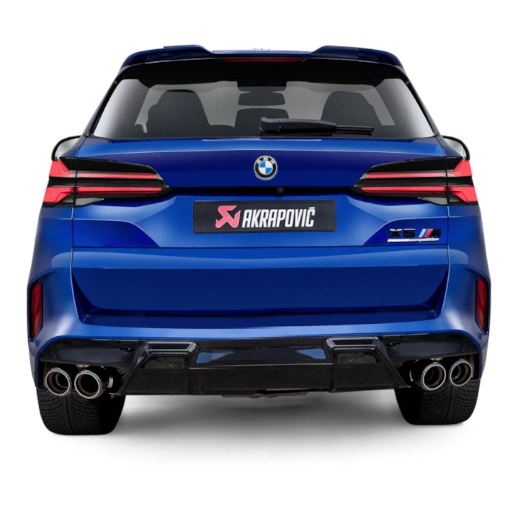 AKRAPOVIC S-BM/T/35H Exhaust System Slip-On Line (Titanium) for BMW X5M / X5M Competition (F95) / X6M / X6M Competition (F96) 2024+ Photo-2