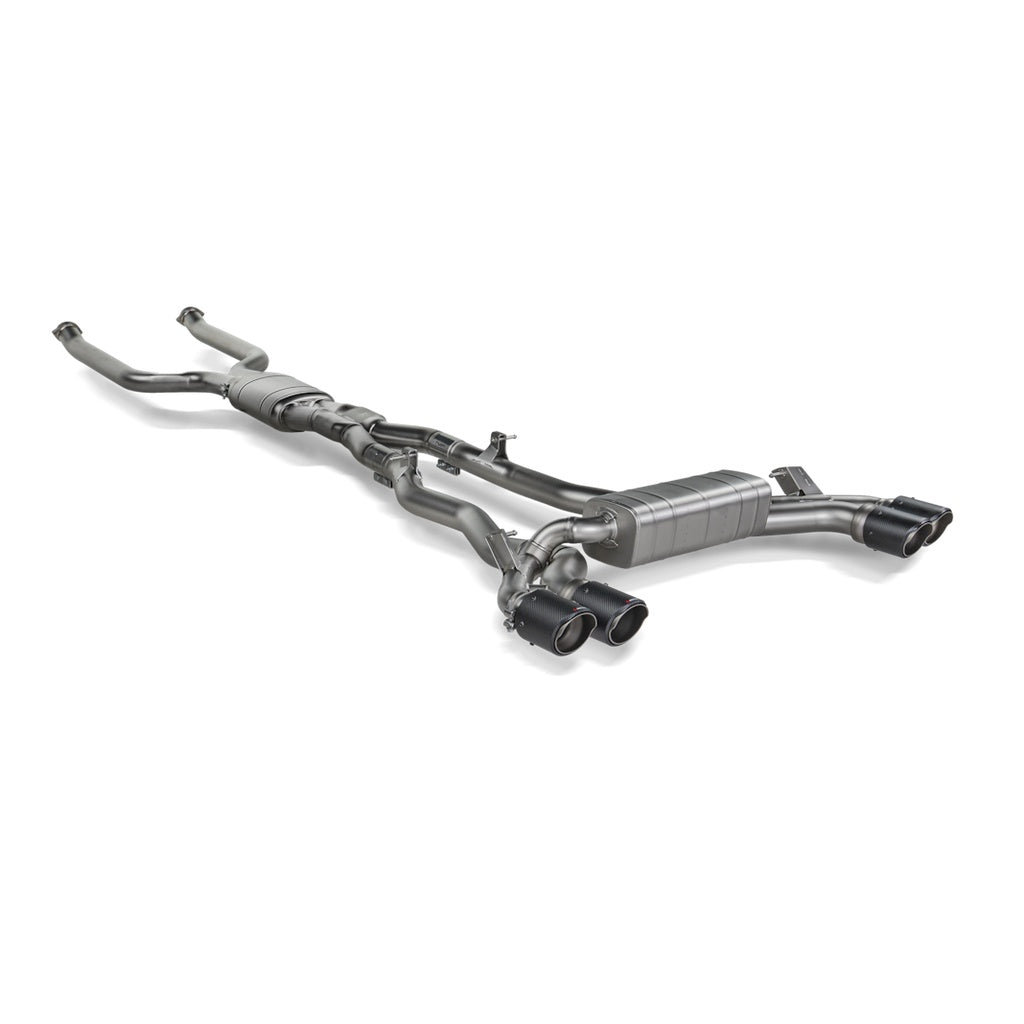 AKRAPOVIC S-BM/T/38 Exhaust System Evolution Line (Titanium) for BMW M5 (G90 / G99) NON OPF / GPF Photo-0