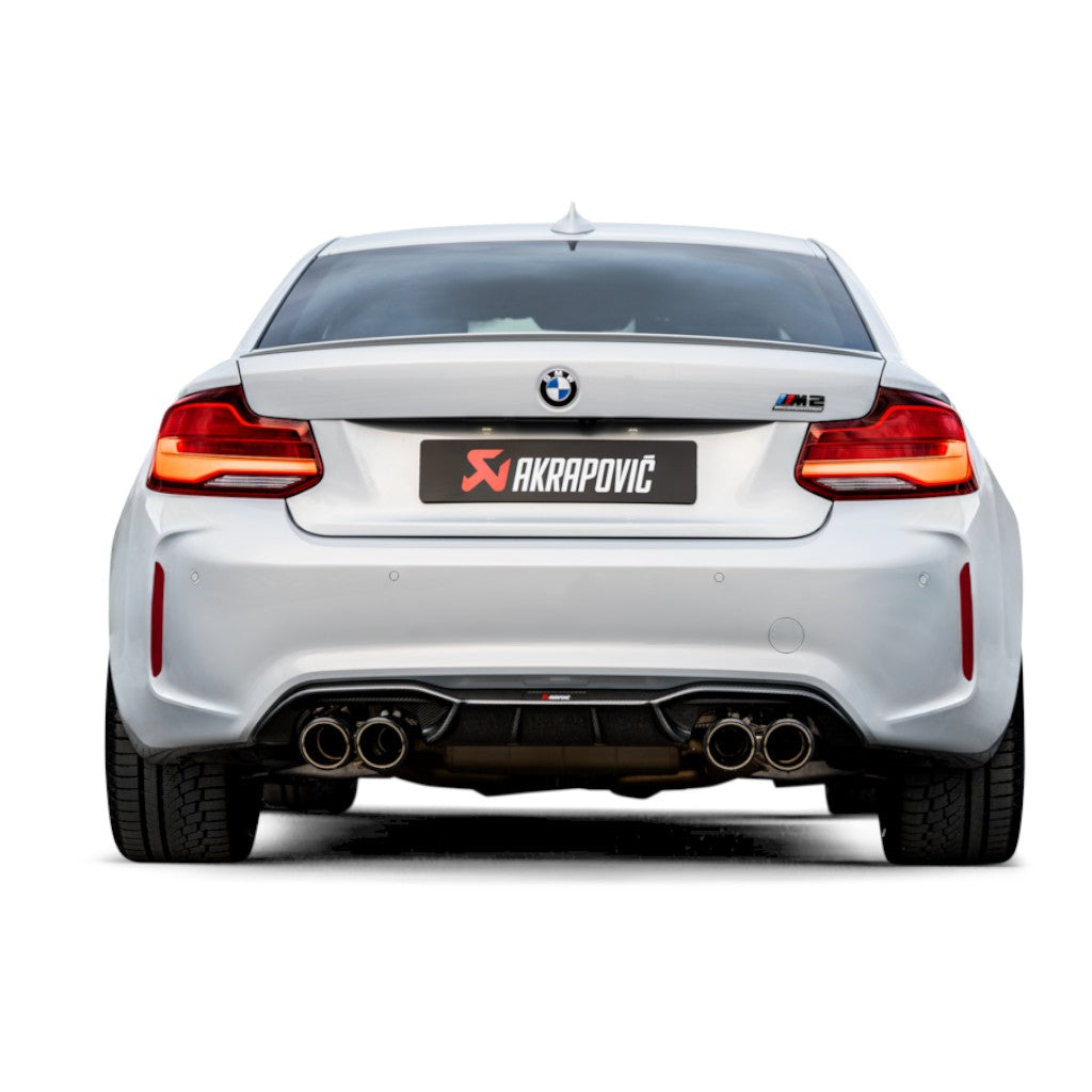 AKRAPOVIC S-BM/T/3H Exhaust System Slip-On Line (Titanium) for BMW M2 Competition / M2 CS (F87) OPF/GPF ECE Type Approval Photo-3