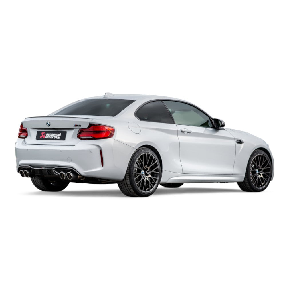 AKRAPOVIC S-BM/T/3H Exhaust System Slip-On Line (Titanium) for BMW M2 Competition / M2 CS (F87) OPF/GPF ECE Type Approval Photo-4