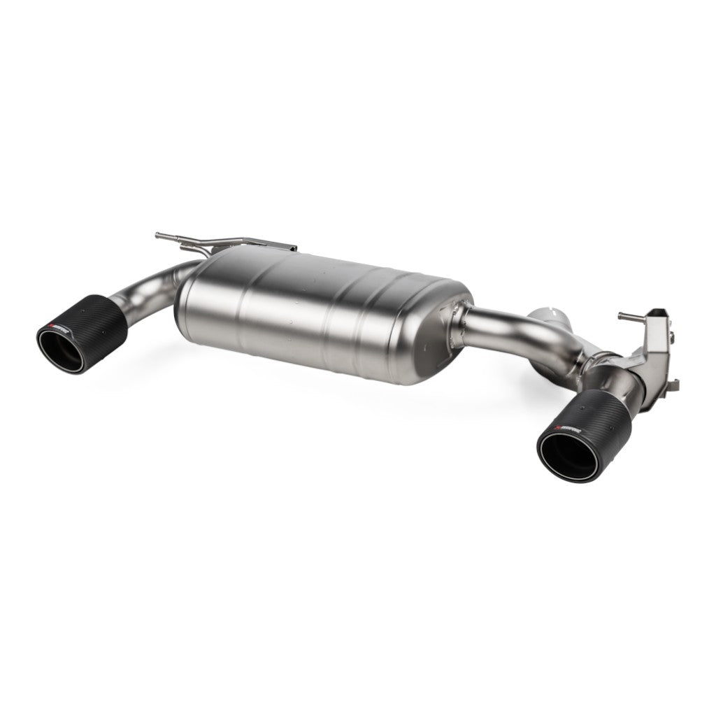 AKRAPOVIC S-BM/T/5H Exhaust System Slip-On Line (Titanium) for BMW M140i (F20/F21) ECE Type Approval Photo-1