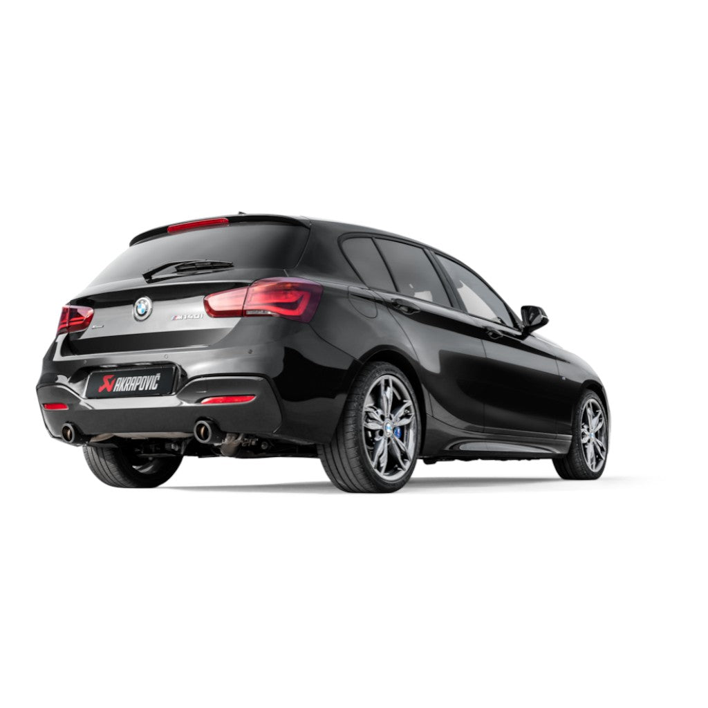 AKRAPOVIC S-BM/T/5H Exhaust System Slip-On Line (Titanium) for BMW M140i (F20/F21) ECE Type Approval Photo-4