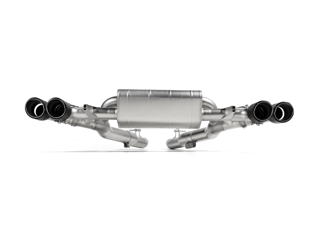 AKRAPOVIC S-BM/T/7H Exhaust System Slip-On Line (Titanium) for BMW M5/M5 Competition (F90) 2018-2020 ECE Type Approval Photo-1