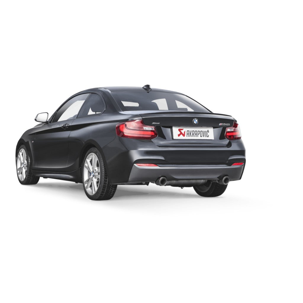 AKRAPOVIC S-BM/T/8H Exhaust System Slip-On Line (Titanium) for BMW M240i (F22 / F23) ECE Type Approval Photo-4