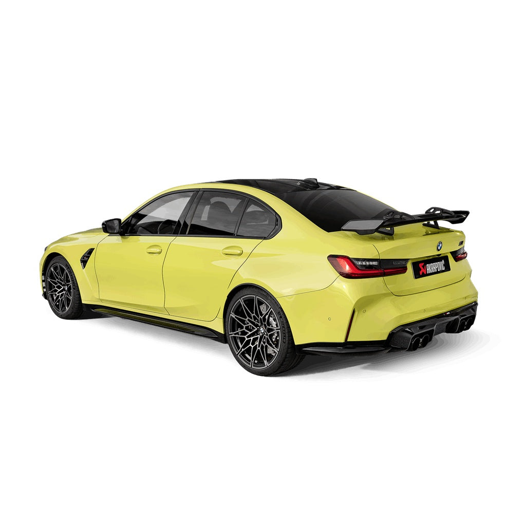 AKRAPOVIC S-BM/TI/33H Exhaust System Slip-On Line (Titanium) for BMW M3 (G80 / G81) / M4 (G82 / G83) 2021- Photo-1