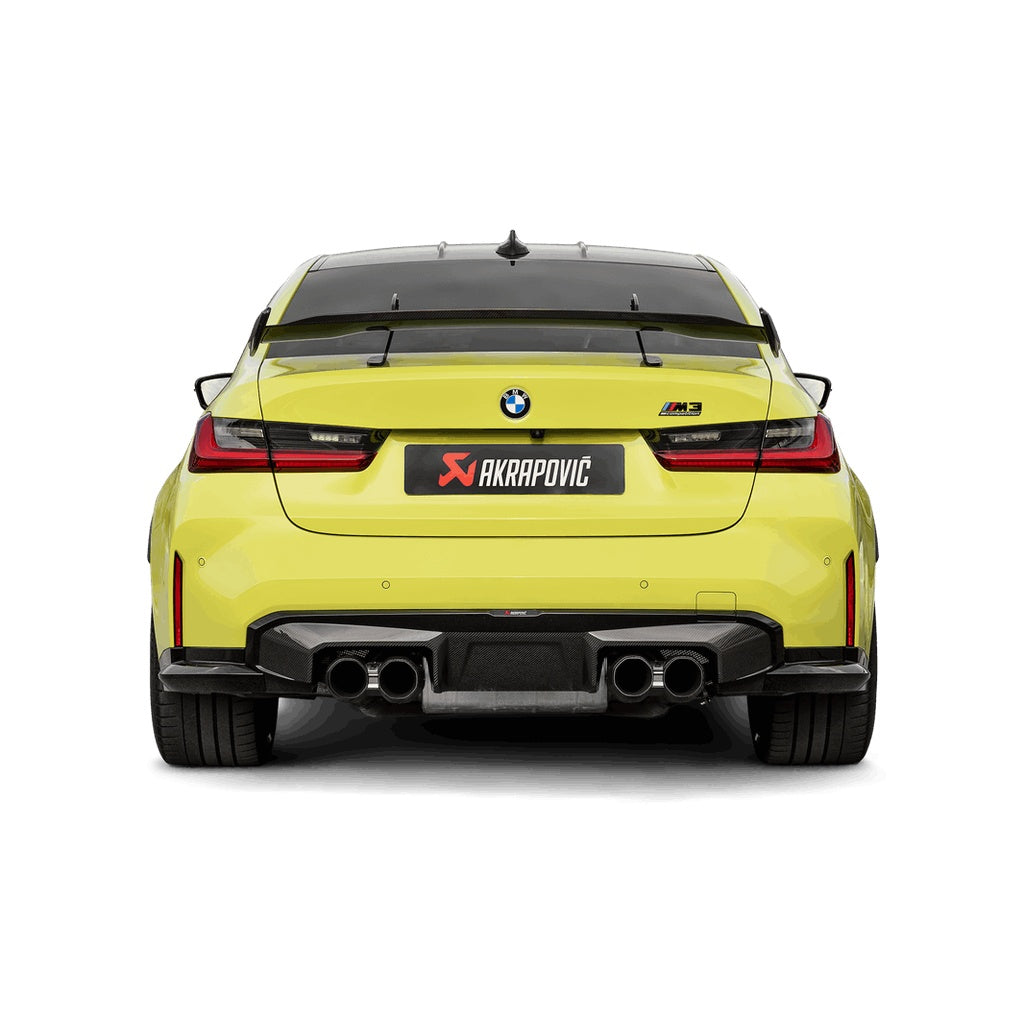 AKRAPOVIC S-BM/TI/33H Exhaust System Slip-On Line (Titanium) for BMW M3 (G80 / G81) / M4 (G82 / G83) 2021- Photo-2