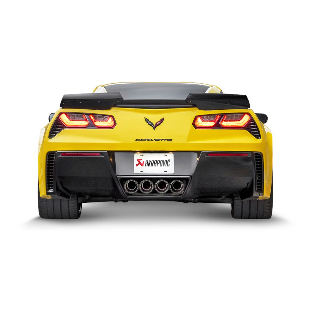 AKRAPOVIC S-CO/TI/1 Exhaust System Evolution Line (Titanium) for CHEVROLET Corvette Stingray / Grand Sport (C7) 2014-2019 Photo-4