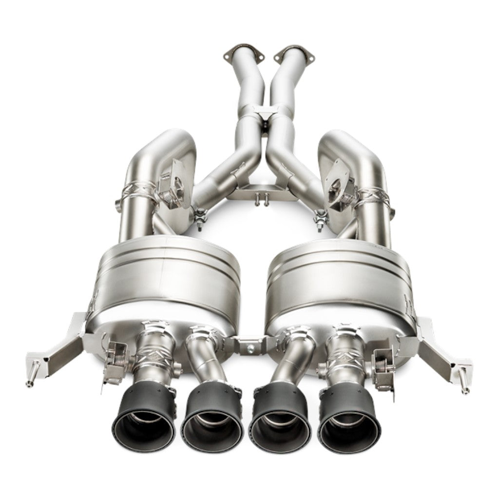 AKRAPOVIC S-CO/TI/1 Exhaust System Evolution Line (Titanium) for CHEVROLET Corvette Stingray / Grand Sport (C7) 2014-2019 Photo-0