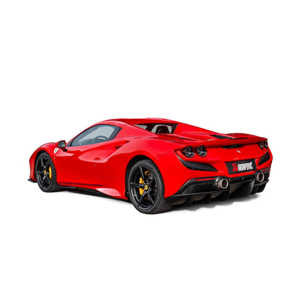 AKRAPOVIC S-FE/T/1 Exhaust System Evolution Line (Titanium) for FERRARI F8 Tributo / Spider 2020-2023 Photo-3