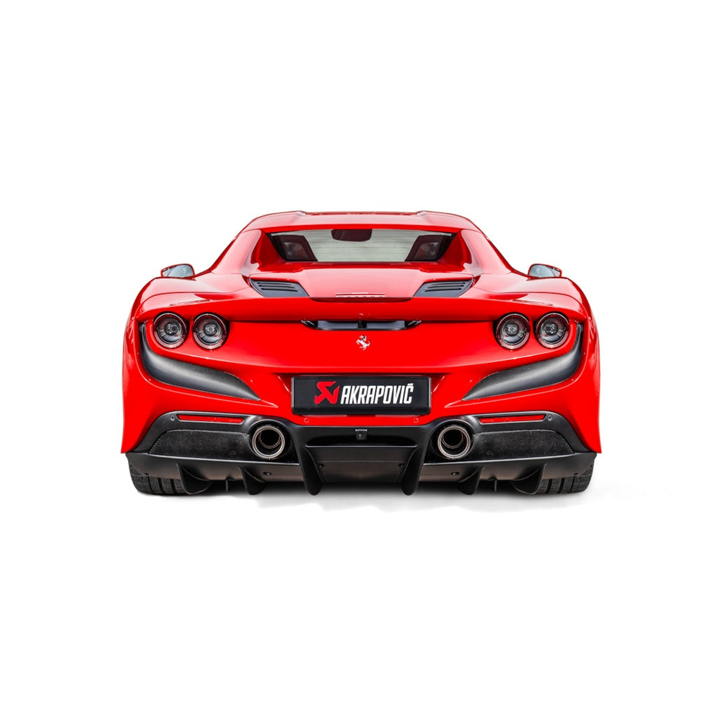 AKRAPOVIC S-FE/T/1 Exhaust System Evolution Line (Titanium) for FERRARI F8 Tributo / Spider 2020-2023 Photo-2