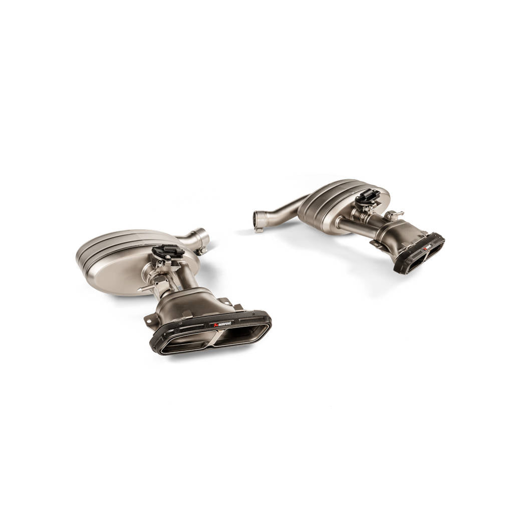 AKRAPOVIC S-ME/T/18H Exhaust Mufflers Slip-On Line (Titanium) for MERCEDES-AMG C63 S E Performance (W206 / S206) Photo-0