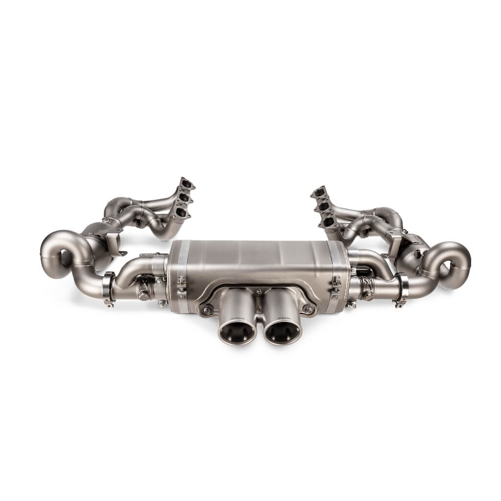AKRAPOVIC S-PO/TI/23 Exhaust System Slip-On Race Line (Titanium) for PORSCHE 911 GT3RS (992) / GT3 (992 / 992.2) Photo-2